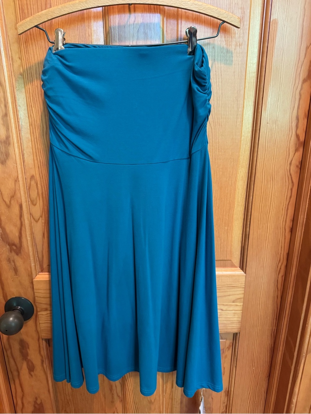 OGL RUCHED SIDES FLOWY SKIRT LINED NWT